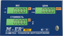 Пленочная панель передняя 223 АС LCD в Балаково