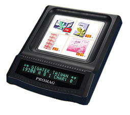 Настольный вакуум-флуоресцентный (VFD) Дисплей покупателя с монетницей DSP802U в Балаково