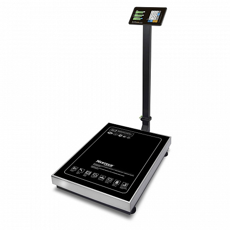 Весы торговые напольные MERTECH M-ER 333 ACLP "TRADER" с расч. стоимости LCD