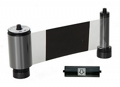 Черная лента с оверлеем (KO) на 3000 оттисков с чистящим роликом; для принтера Advent SOLID 700 в Балаково