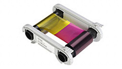 Полноцветная лента (YMCKO) на 500 оттисков с чистящим роликом; для принтера Advent SOLID 700 в Балаково